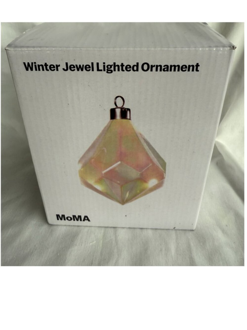 MoMA Winter Jewel Lighted Ornament